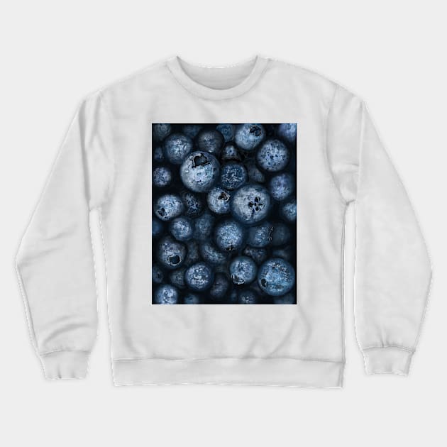 Bucket of Blueberries Crewneck Sweatshirt by missdebi27